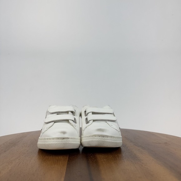 Little Kids Nina Esti White Glitter Heart‎ Low Top Sneakers Shoes Size 9 C GUC - Picture 2 of 8